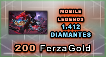 Mobile Legends 1.412 diamantes