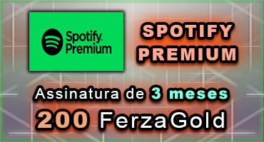 Spotify premium (3 meses de assinatura)