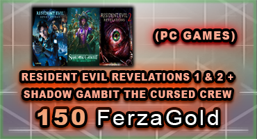 Resident Evil Revelations 1 & 2 + Shadow Gambit The Cursed Crew (PC GAMES)